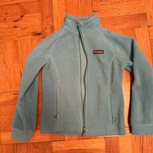 Columbia Teal Fleece Outerwear